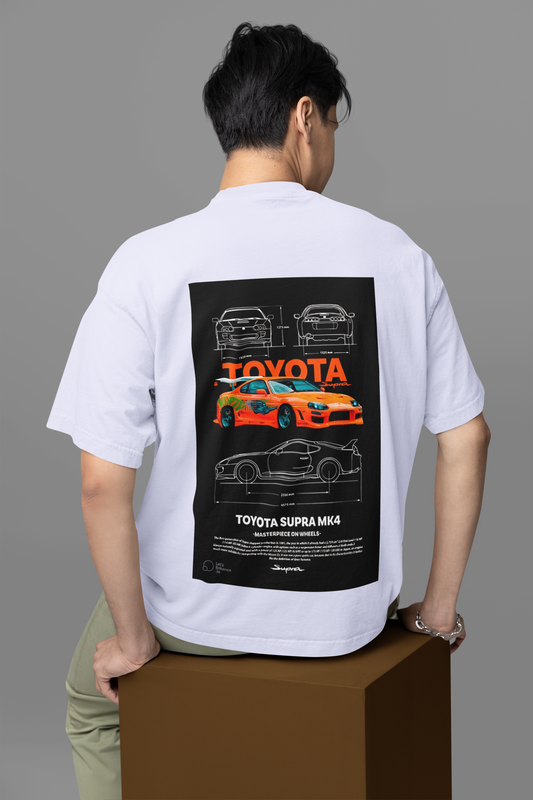 Toyota Supra MK4 Blueprint Tee – The Legend Lives On
