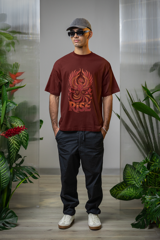 Rise Phoenix Tee – Reborn in Fire, Styled to Inspire